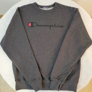 Champion Charcoal Crewneck Men's Sweater